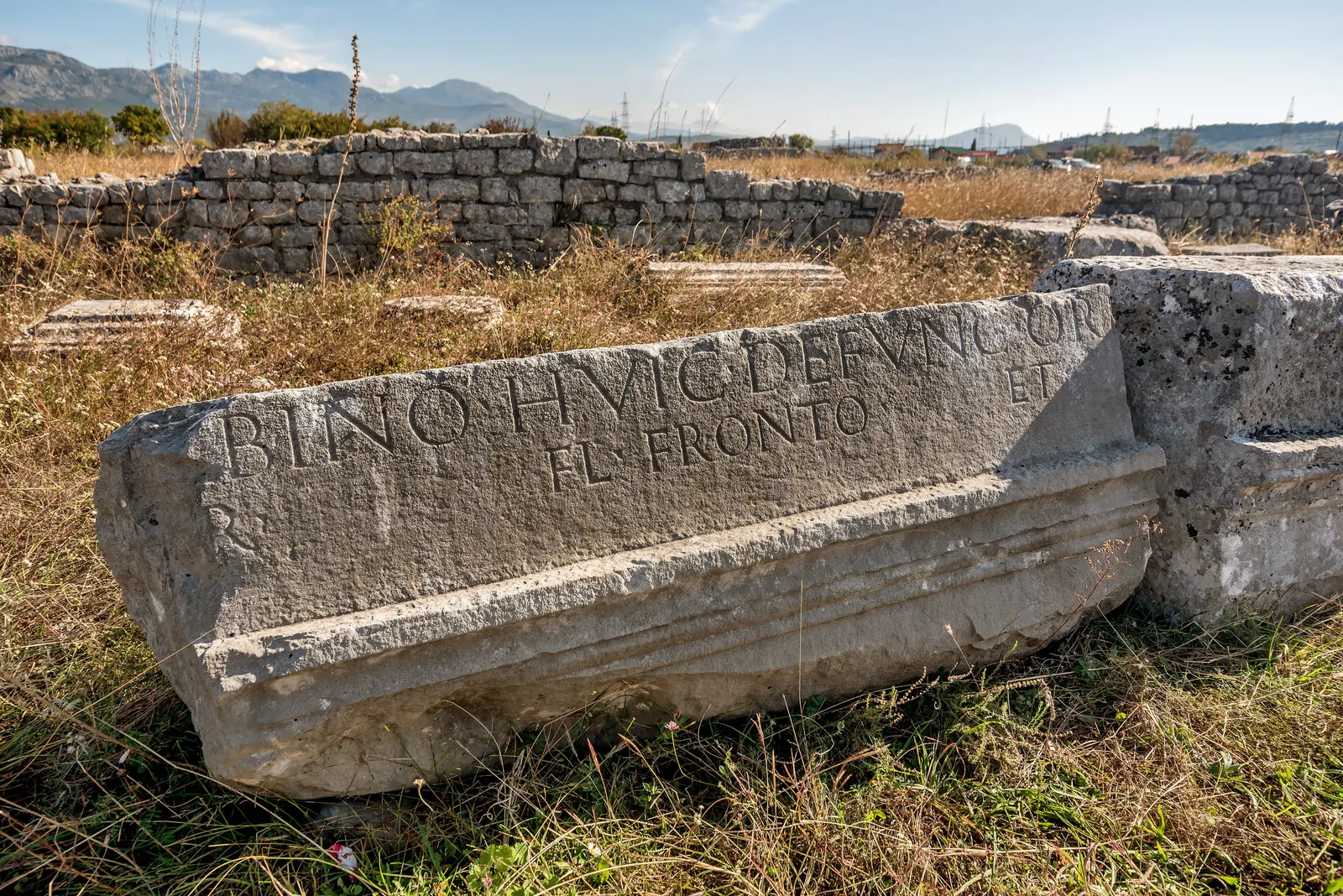 Duklja Archeologicalsite Podgorica, Montenegro