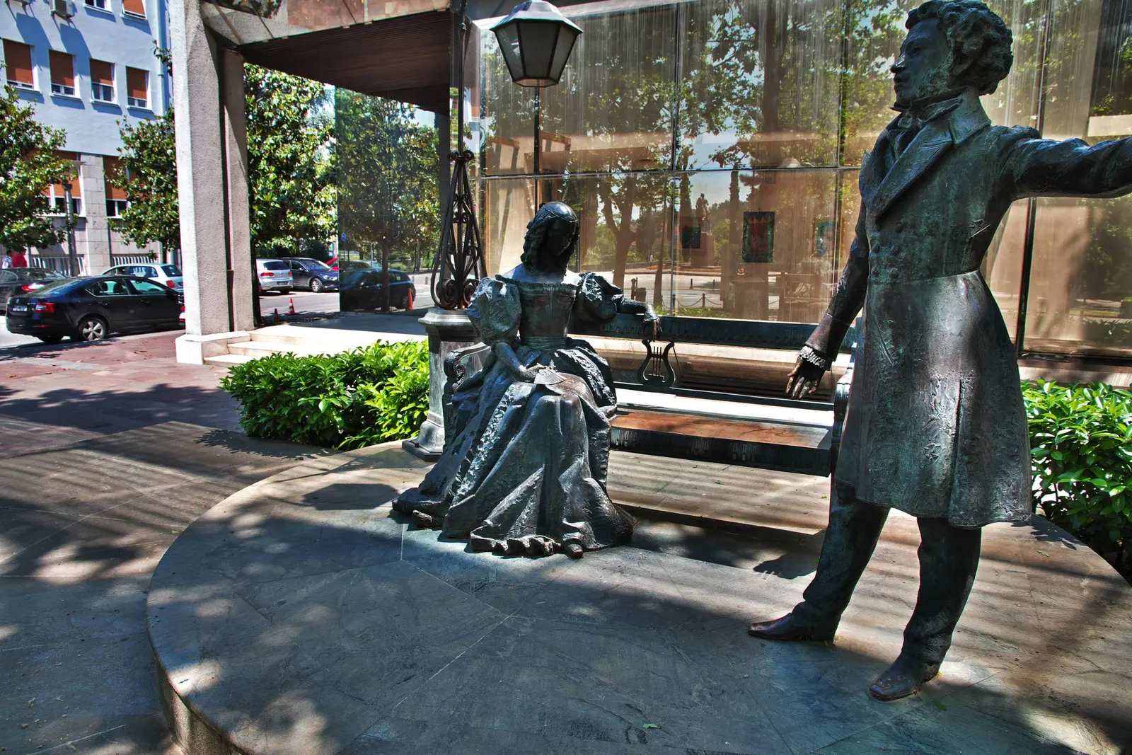 Sculptures Citycenter Podgorica Montenegro