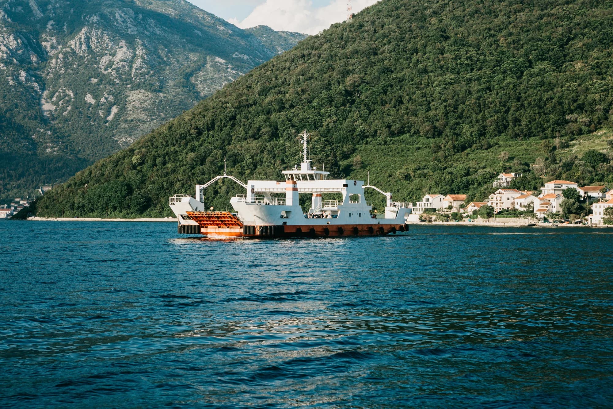 Kamenari and Morinj: Ferry Gate and Water Village