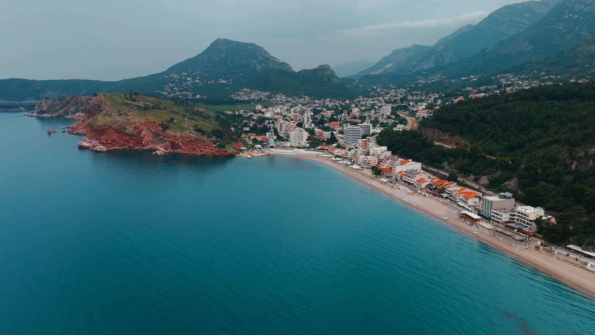 Sutomore, Montenegro — from the air