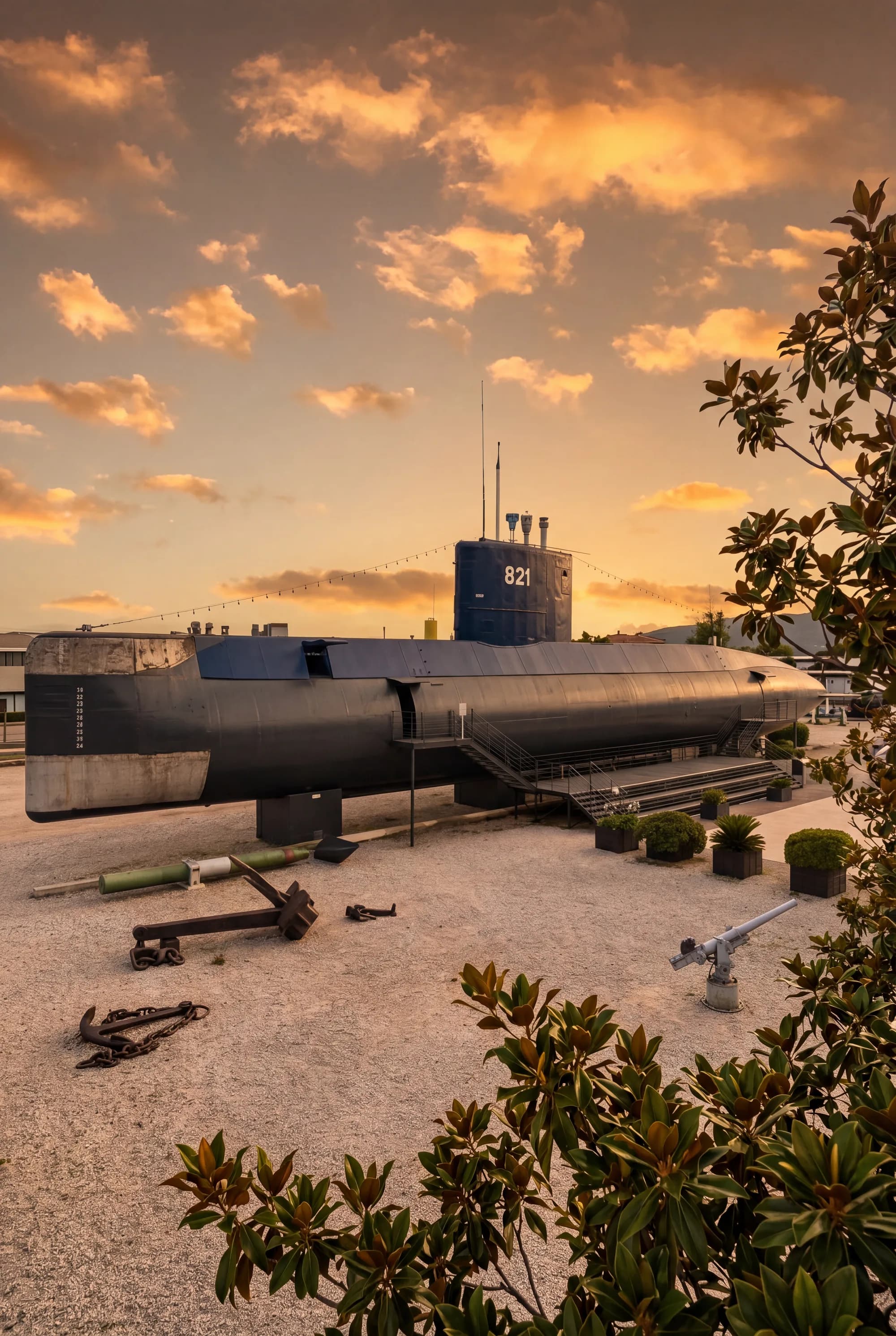 P-821 Heroj: The Cold War Submarine Parked Among the Superyachts