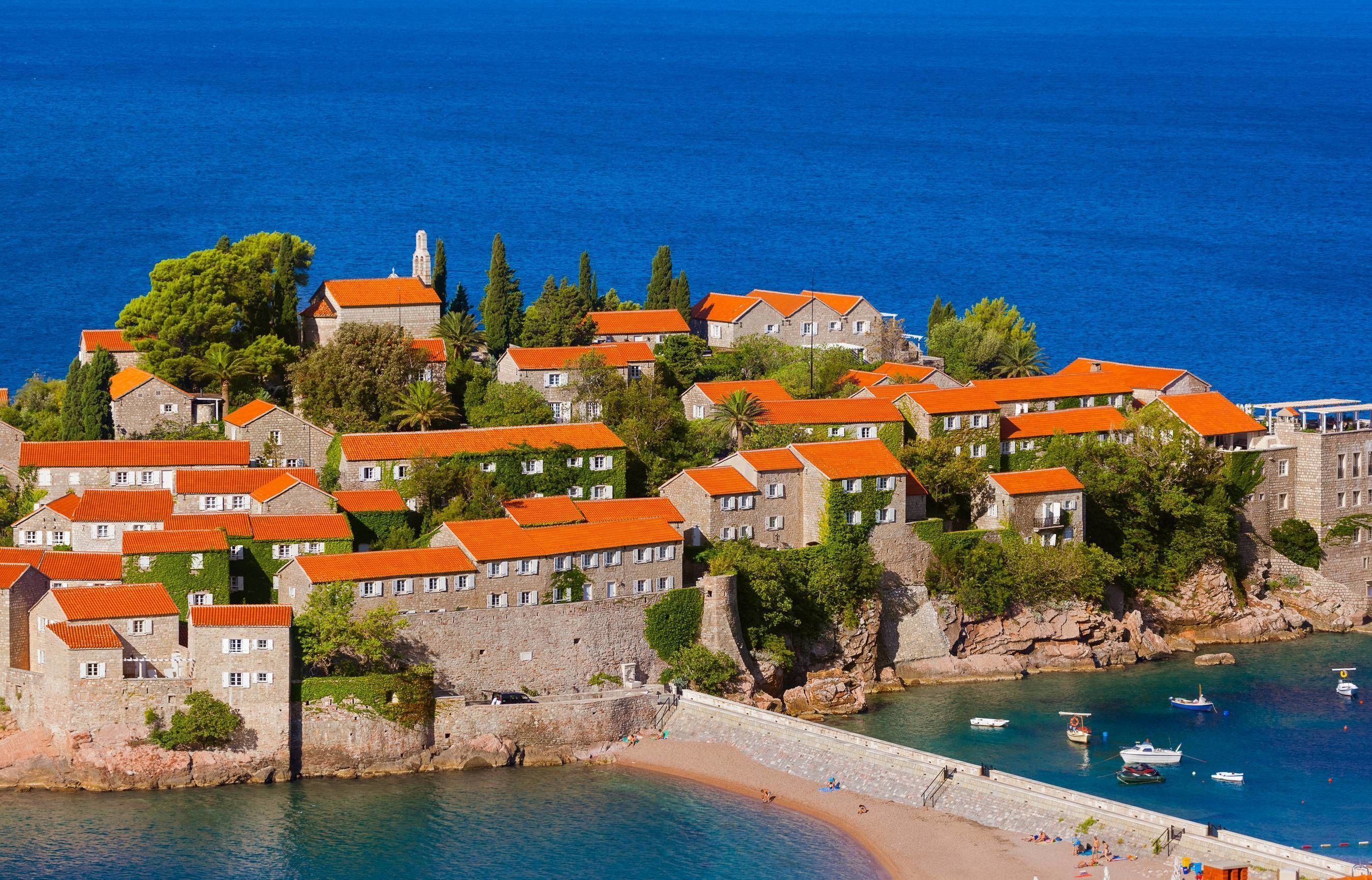 St Stefan Near Milocer and Budva, ,, Montenegro