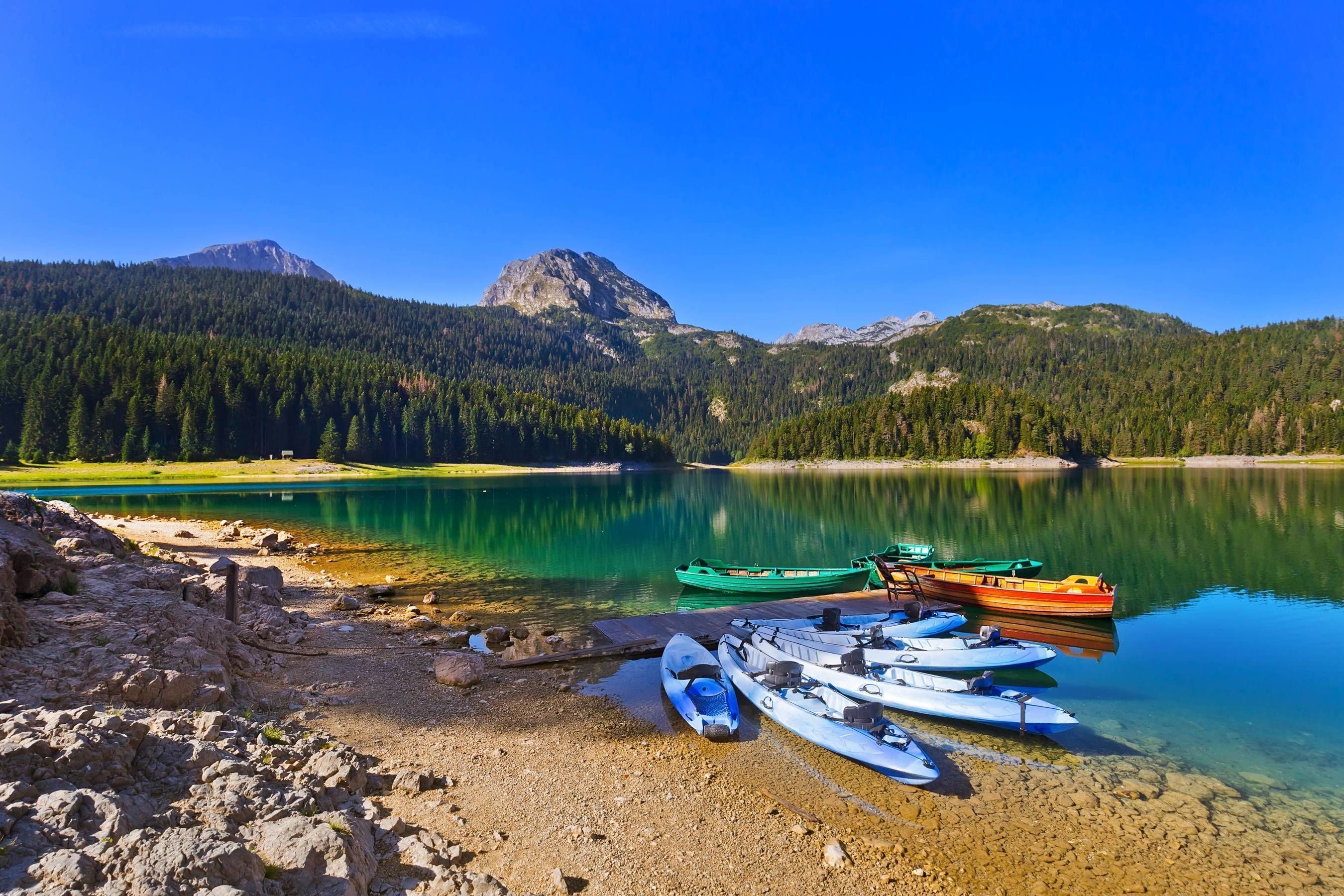 Durmitor and the Black Lake, ,, Montenegro