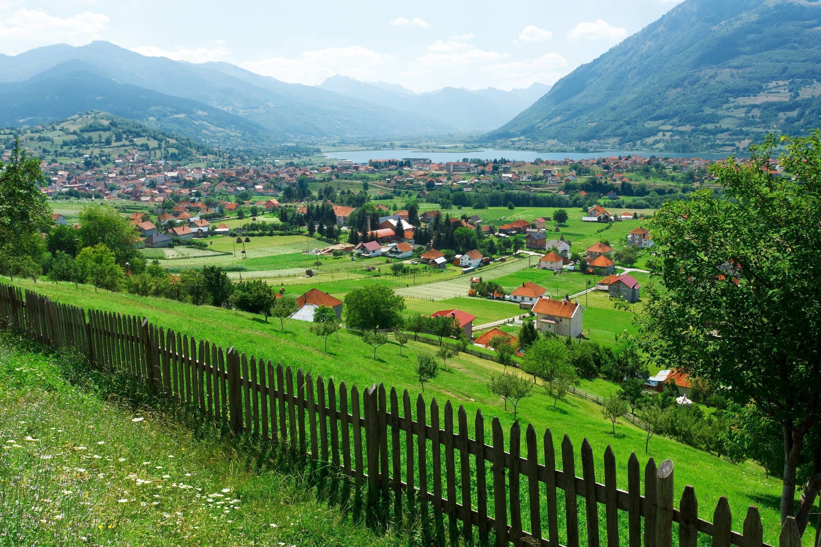 Plav (Plavsko Lake, Murino, Brezovica, River Lim, Montenegro), ,, Montenegro