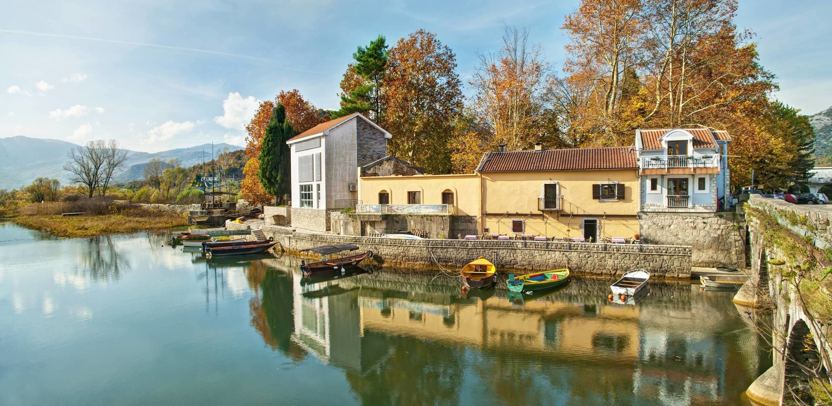 Along Beside the Water From Virpazar to Rijeka Crnojevica, ,, Montenegro